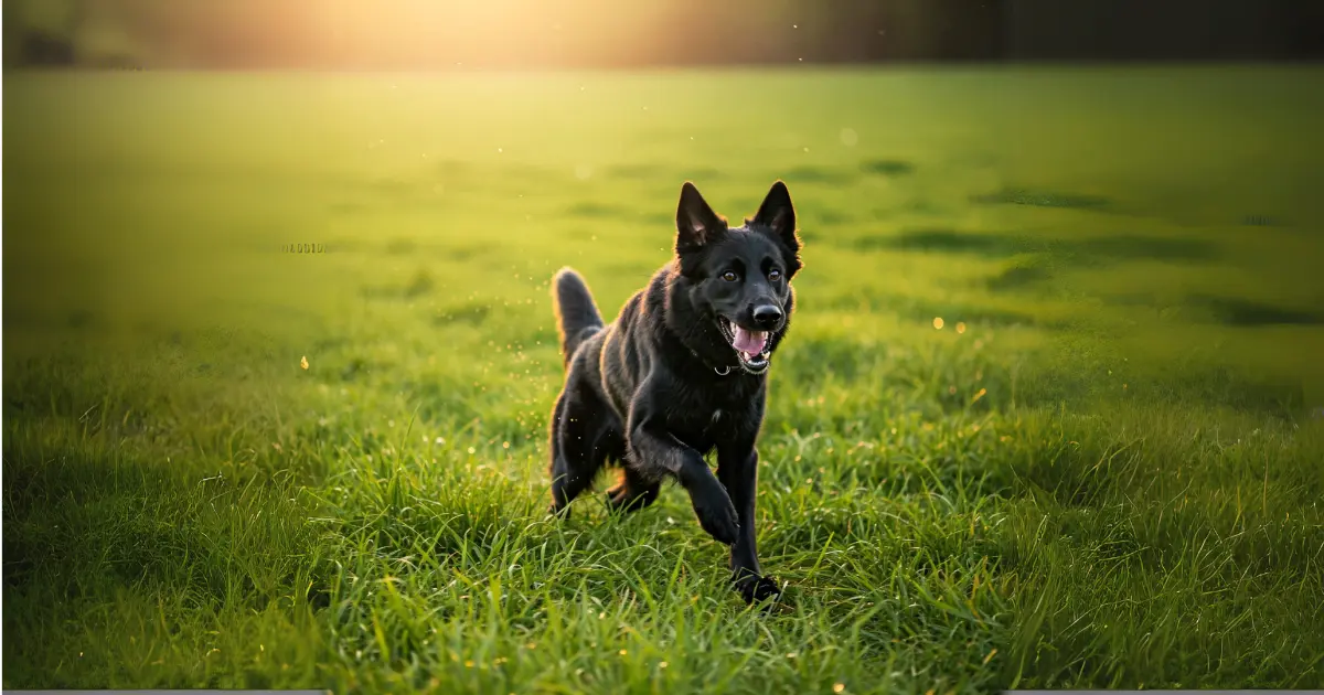 Complete Guide to the Black German Shepherd Lab Mix Puppy 1 Black German Shepherd Lab Mix
