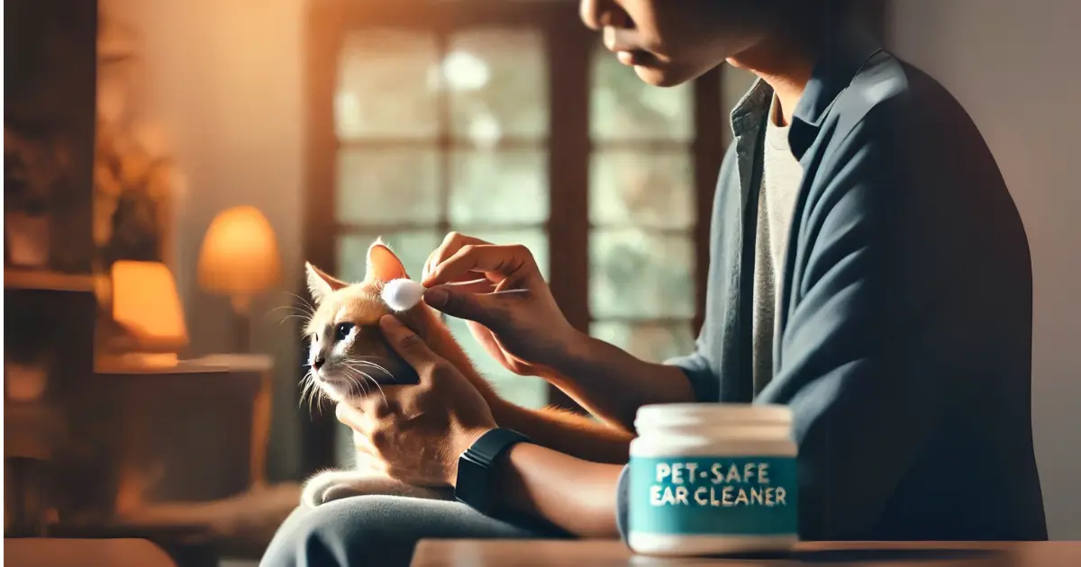 Cat Ear Cleaning: A Simple Guide to Safely Clean Your Cat’s Ears 2 cat ear cleaning