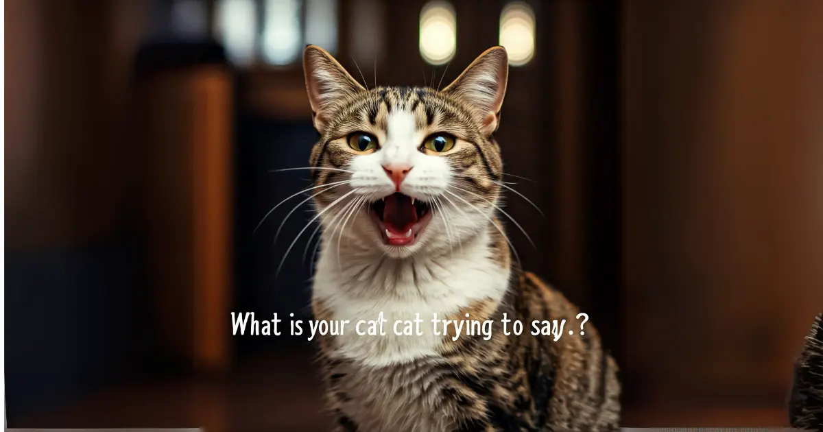 Why Is My Cat Meowing More Than Usual? Understanding Feline Vocalizations 1 my cat meowing more