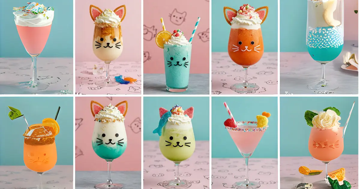 Fun and Creative Cat-Themed Drinks for Cat Lovers 1 Cat-Themed Drinks