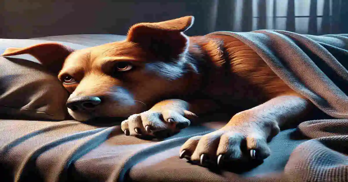 Why Do Dogs Need So Much Sleep? The Surprising Benefits of Their Rest 2 Dog with restless sleep